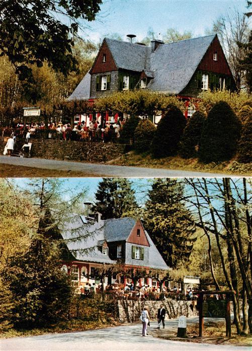 Siebengebirge Einkehrhaus Weidmannsruh Terrasse
