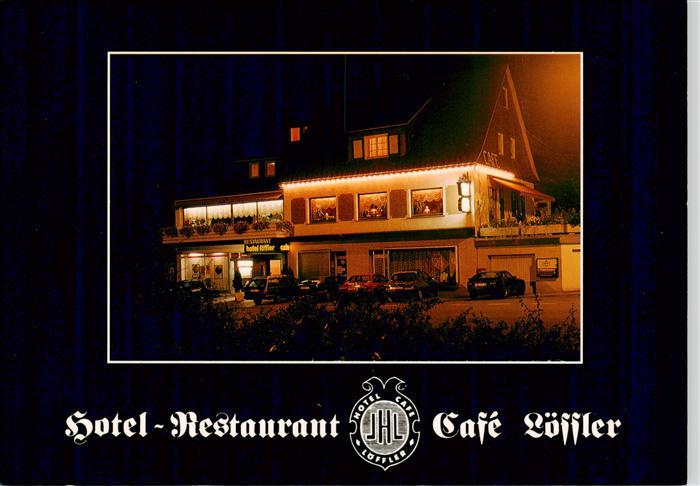 Silbach  Winterberg Hochsauerlandkreis Hotel Restaurant Cafe Loeffler