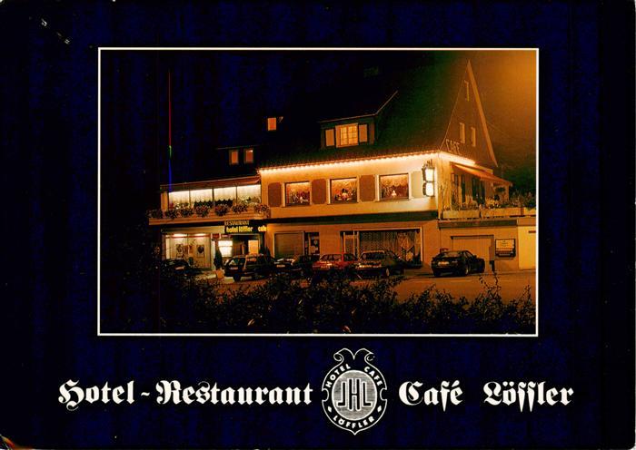 Silbach  Winterberg Hochsauerlandkreis Hotel Restaurant Cafe Loeffler