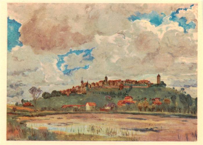 Romont BE Pro Infirmis Kuenstlerkarte