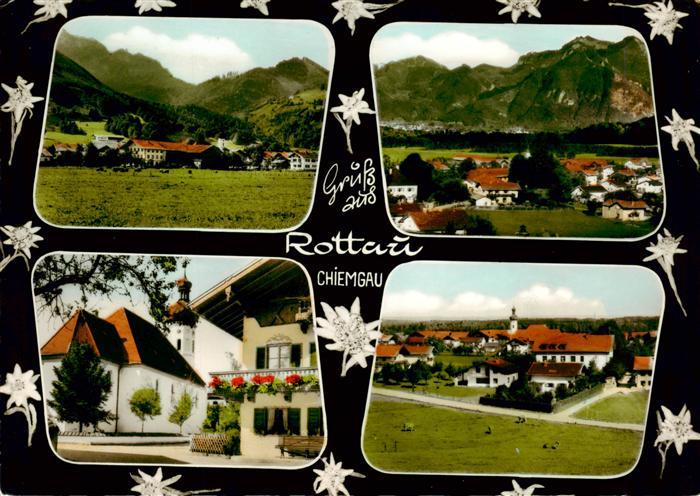 Rottau Chiemgau Panorama Kirche