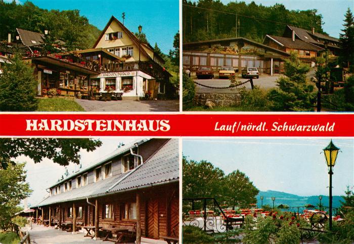 Lauf Baden Pension Hardsteinhaus Terrasse