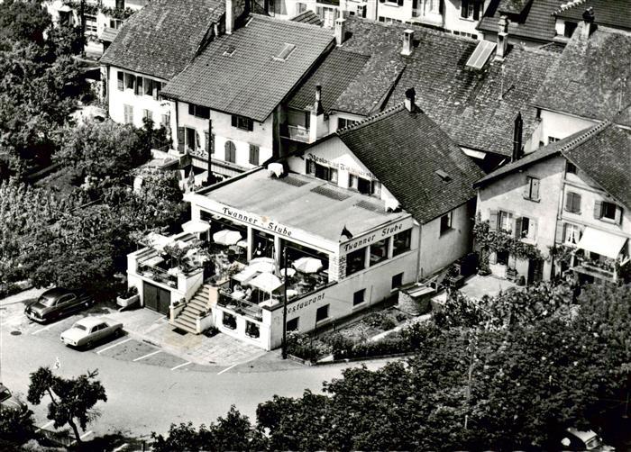 Twann BE Fliegeraufnahme