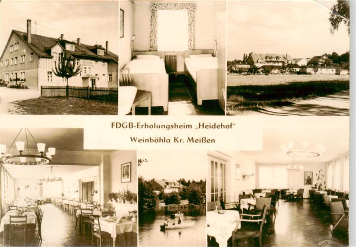Weinboehla FDGB Erholungsheim Zimmer Gastraeume
