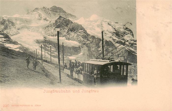 Jungfrau BE mit Jungfraubahn