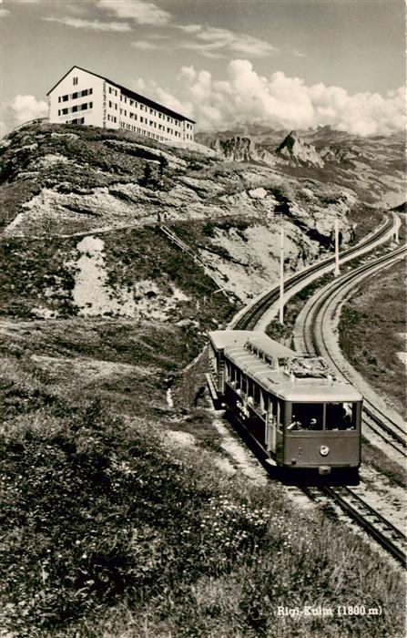 Rigi Kulm mit Rigibahn