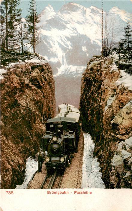 Bruenig  OW Bruenigbahn Passhoehe
