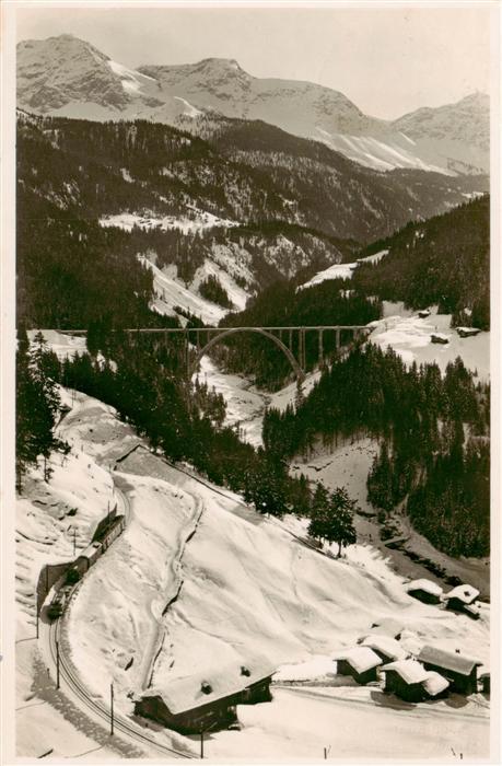 Chur GR Arosa Bahn Langwieser Viadukt
