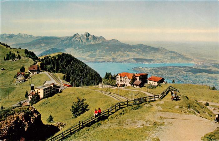 Rigi Staffel Vierwaldstaettersee Pilatus und Luzern
