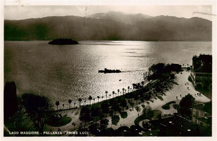 Pallanza Piemonte IT Prime Luci Lago Maggiore