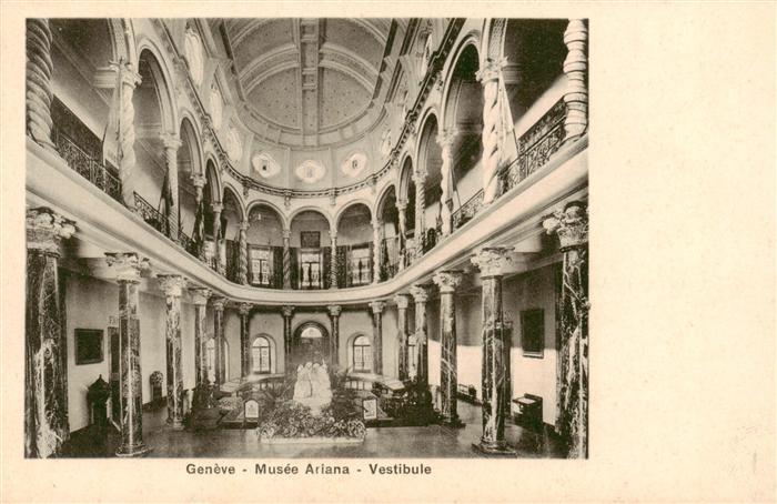 Geneve GE Musee Ariana Vestibule