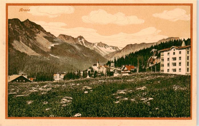 Arosa GR Ortsansicht