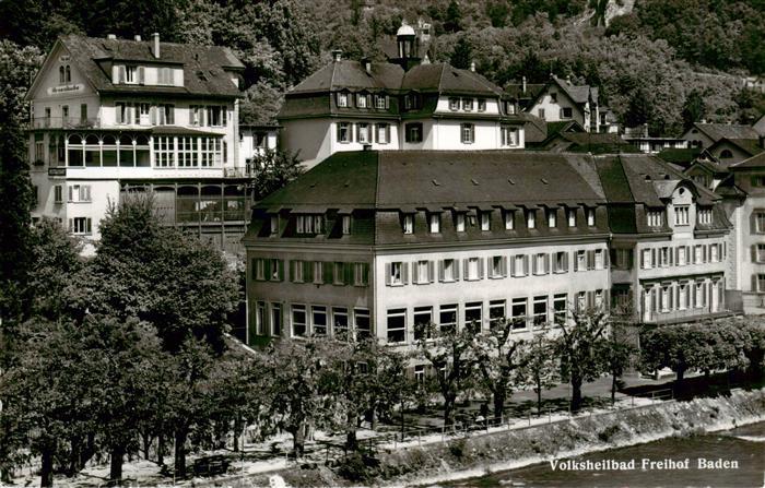 Baden  AG Volksheilbad Freihof