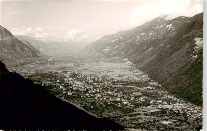 Martigny  Martinaco VS Fliegeraufnahme