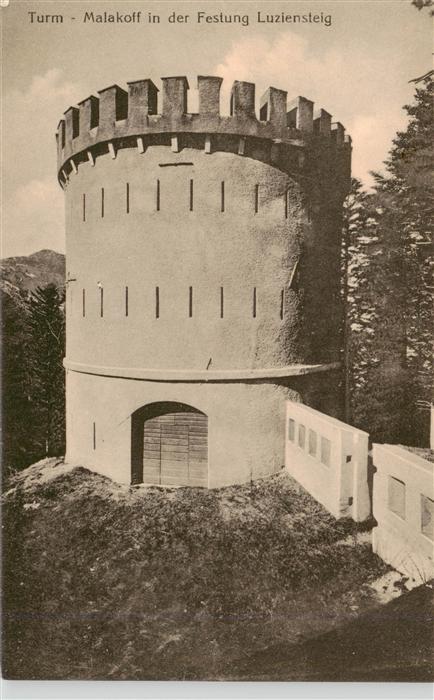 Malakoff Arosa GR Turm in der Festung Luziensteig
