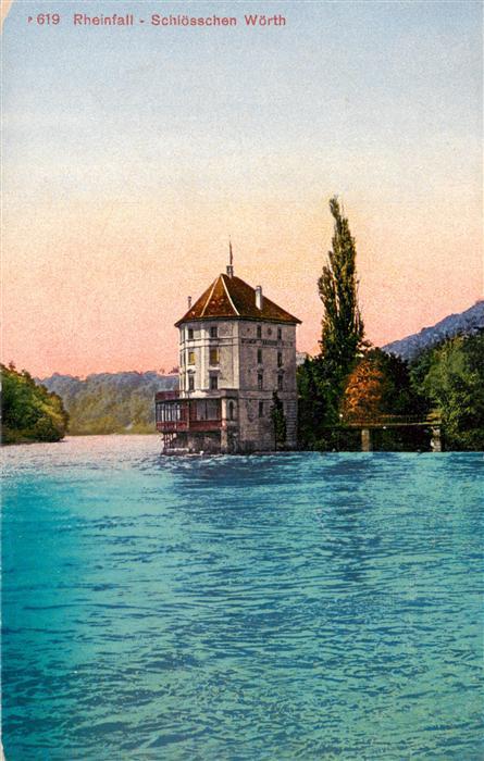 Rheinfall SH Schloesschen Woerth