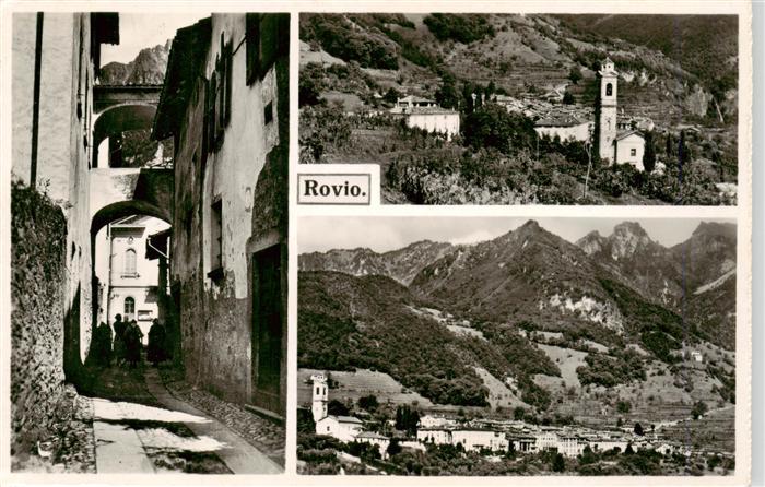 Rovio TI Gasse Kirche Panorama