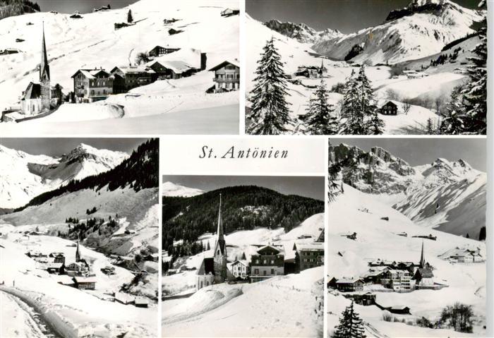 St Antoenien GR Orts und Teilansichten