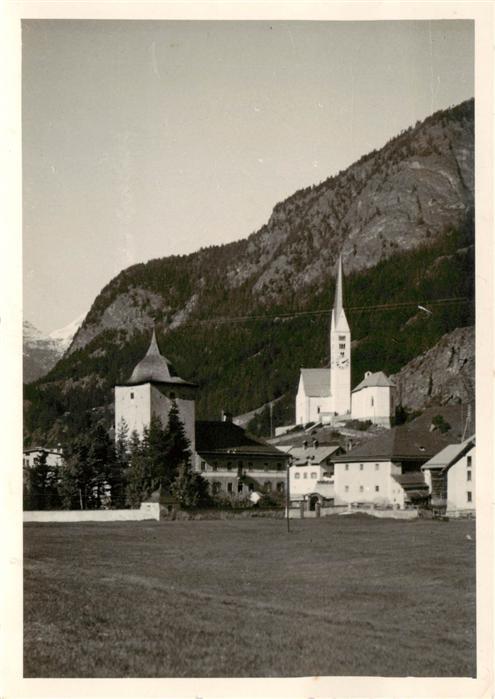 Zernez GR Schloss Wildenberg Kirche