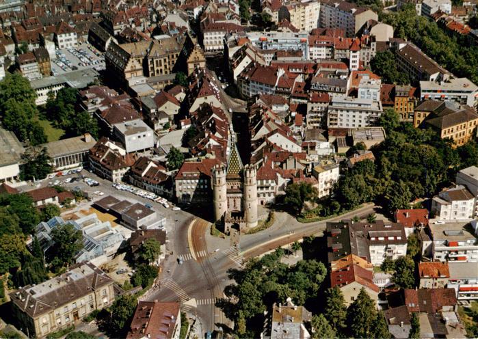 Basel BS Spalentor Fliegeraufnahme