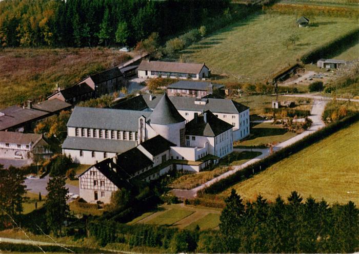 Dahlem Eifel Abtei Maria Frieden Fliegeraufnahme