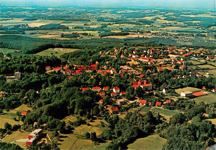 Tecklenburg Steinfurt NRW Fliegeraufnahme