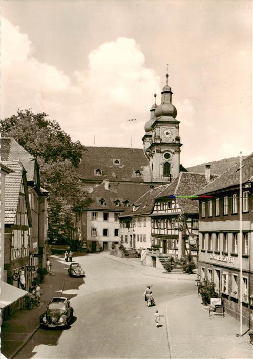 Amorbach Miltenberg Marktplatz