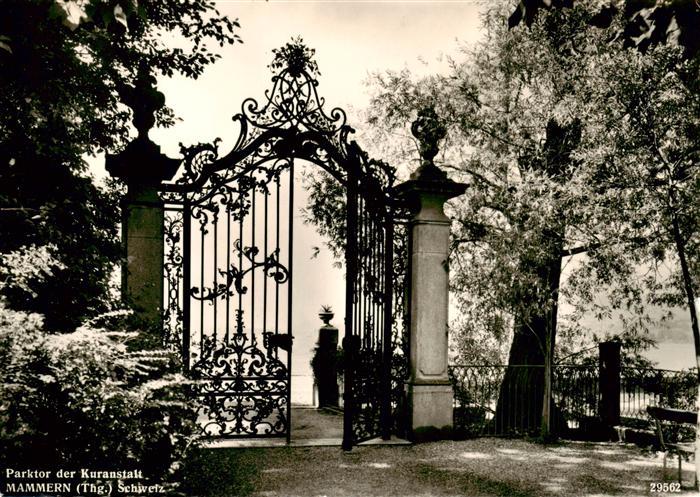 Mammern Parktor der Kuranstalt