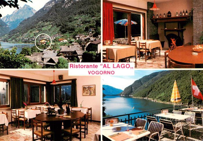 Vogorno TI Ristorante Al Lago Gastraeume Terrasse