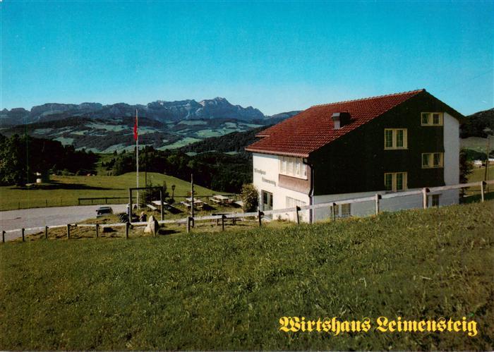 Haslen AI Wirtshaus Leimensteig