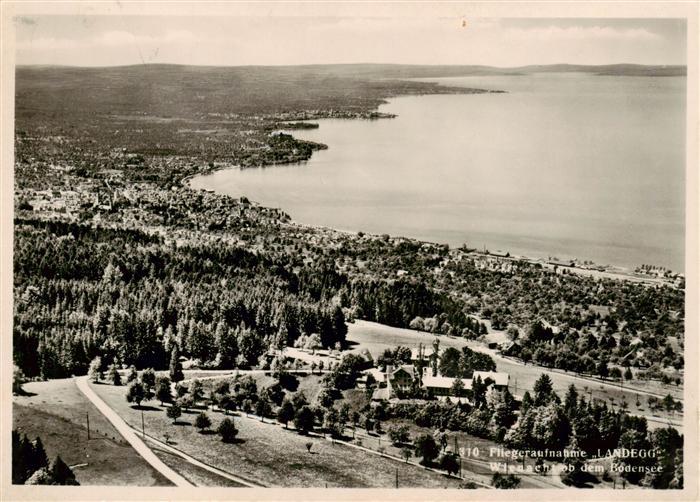 Wienacht-Tobel Fliegeraufnahme Landegg mit Bodensee
