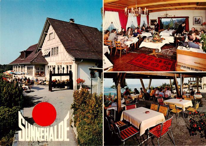 Wermatswil Gasthof Sunnehalde Restaurant Garten