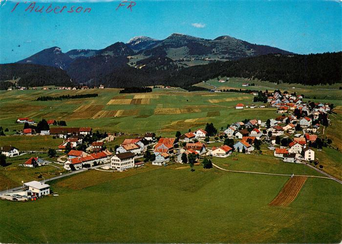 L Auberson et le Massif du Chasseron Vue aerienne