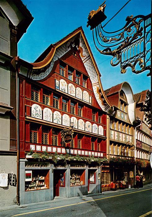 Appenzell IR Hauptgasse Loewen Drogerie