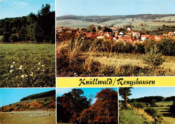 Rengshausen Knuellwald Panorama Ortspartie