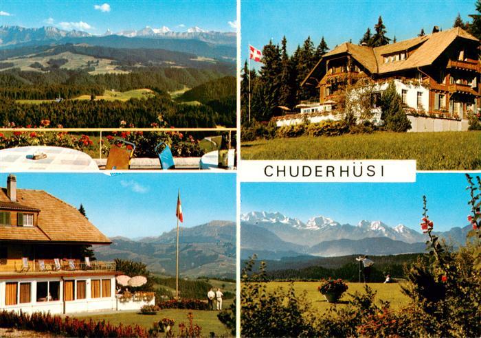 Roethenbach Emmental BE Kurhaus Chuderhuesi Panorama