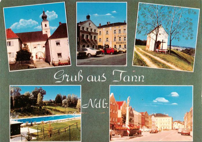 Tann Niederbayern Kirche Freibad Stadtplatz Kapelle