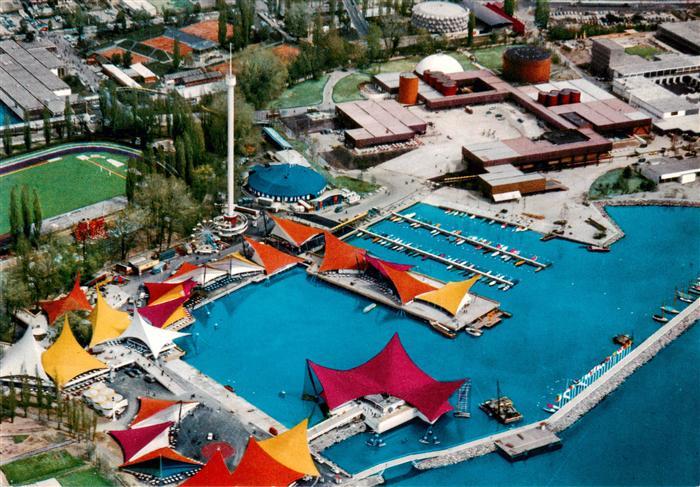 Lausanne VD Schweizerische Landesausstellung 1964 Place u port Schifflaende