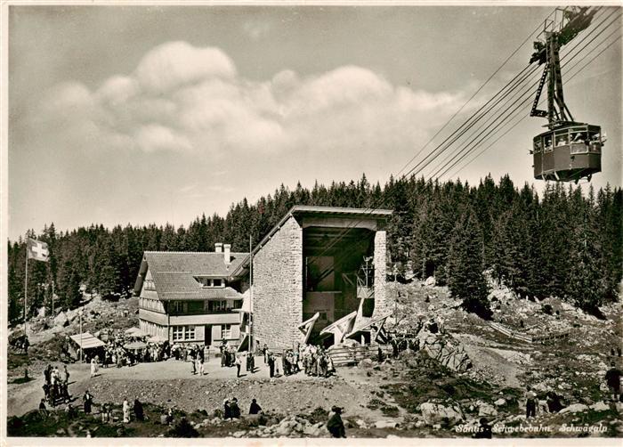 Saentis 2504m AR Saentis Schwebebahn Schwaegalp