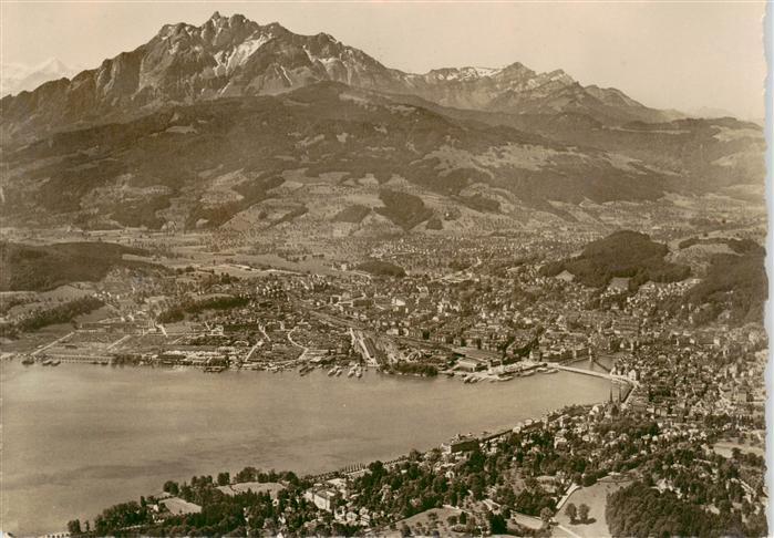 Luzern  LU Fliegeraufnahme