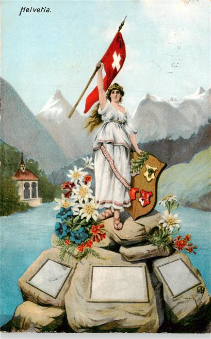 Helvetia Schweiz Denkmal