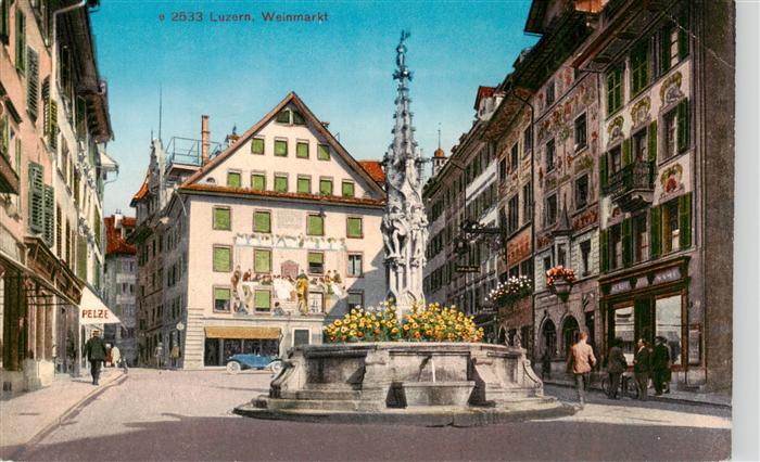 Luzern  LU Weinmarkt