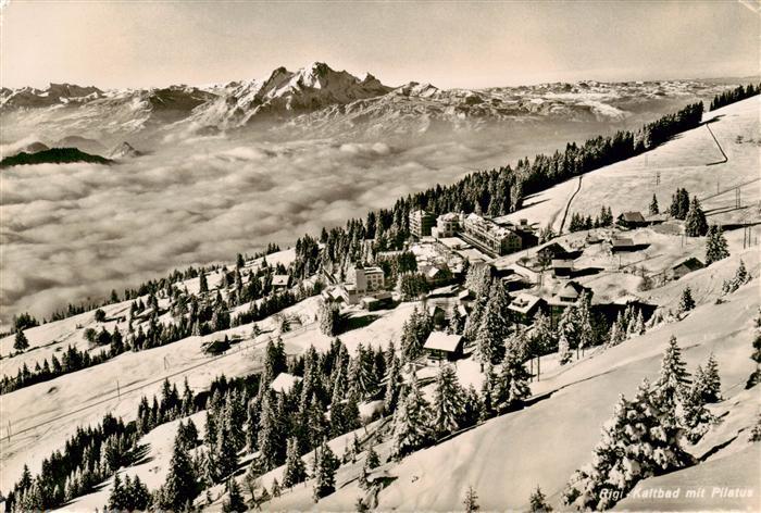 Rigi Kaltbad mit Pilatus