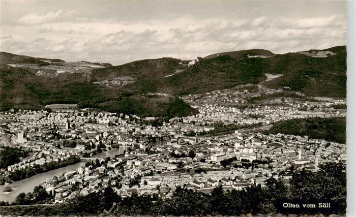 Olten SO Blick vom Saeli