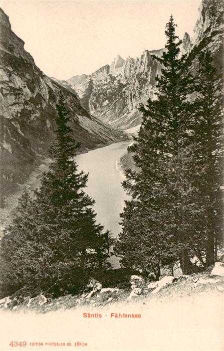 Saentis 2504m AR mit Faehlensee