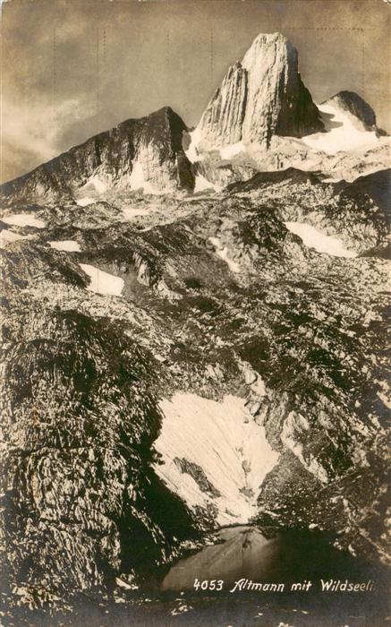 Altmann 2436m IR mit Wildseeli