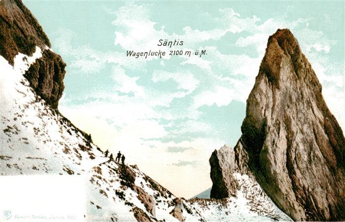Saentis 2504m AR Wagenlucke