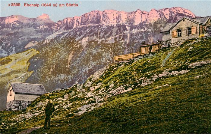 Ebenalp 1641m AI am Saentis