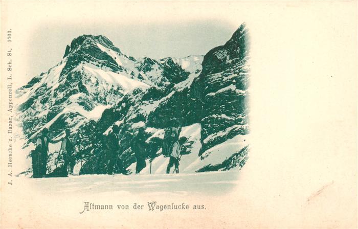 Altmann 2436m IR Blick von der Wagenlucke