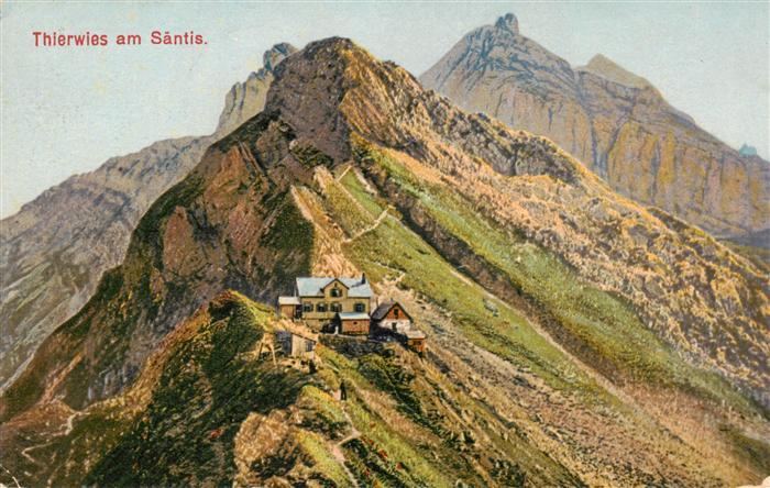 Thierwies AR am Saentis Panorama